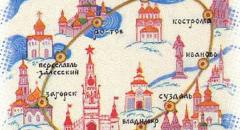Города Золотого кольца России (доклад для 3 класса)