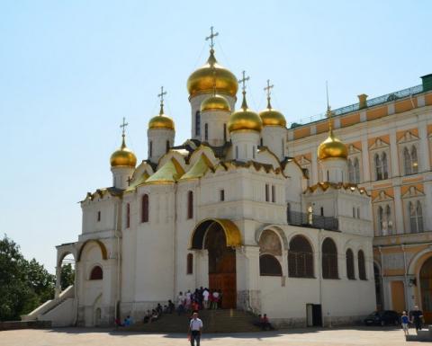 Благовещенский Собор Московского Кремля (сообщение для 2 класса о достопримечательности)