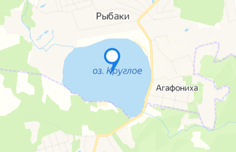 Описание озера КРУГЛОЕ (Дмитровский район Московской области)