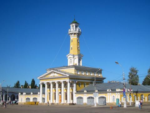 Пожарная каланча (описание достопримечательности Костромы для 2 класса)