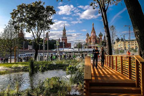 Парк Зарядье (достопримечательность Москвы)